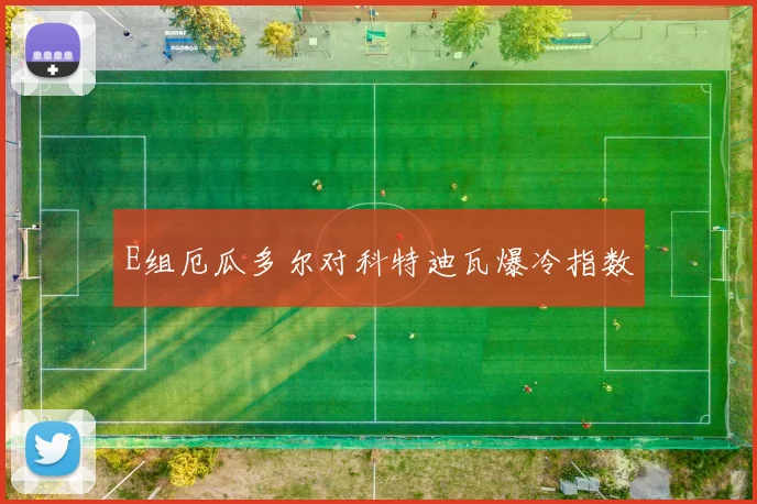 E组厄瓜多尔对科特迪瓦爆冷指数